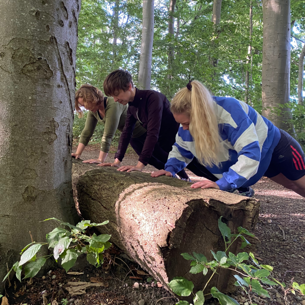 Skøn træning i naturen