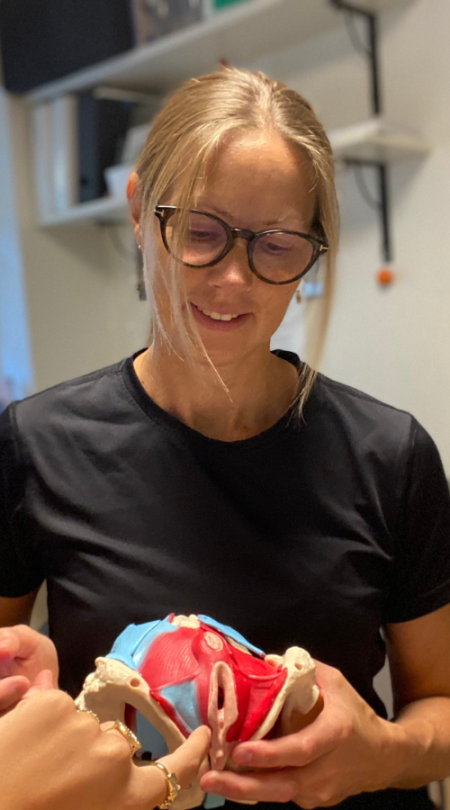 Første konsultation hos gynobs fysioterapeut